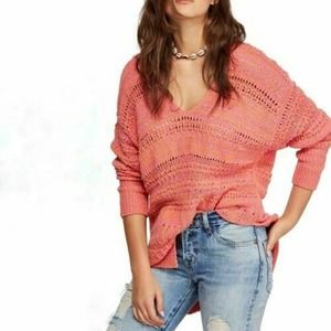 Free People Hot Topics Paloma Combo Sweater